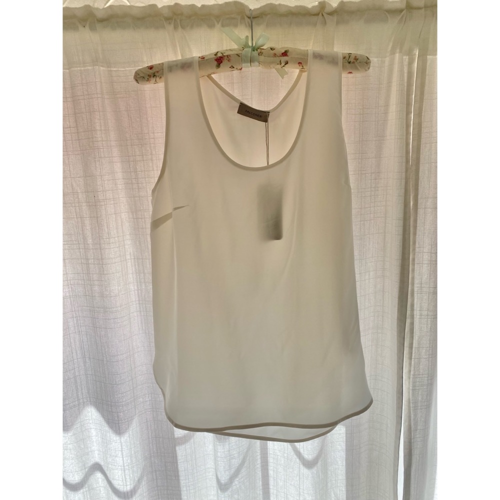 Falconeri 100% silk tank top